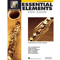 Essential Elements for Band - Bb Bass Clarinet Book 1 with EEi