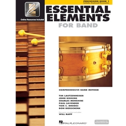 Essential Elements for Band - Percussion/Keyboard Percussion Book 1 with EEi