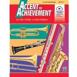 Accent on Achievement, Book 2 [E-flat Alto Saxophone]