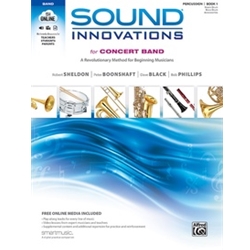 Sound Innovations for Concert Band, Book 1 [Percussion Snare Drum, Bass Drum & Accessories]