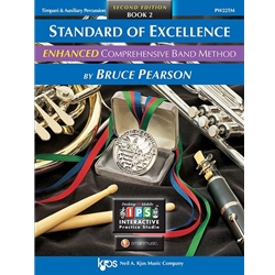 STANDARD OF EXCELLENCE ENHANCED BK 2, TIMPANI & AUXILIARY