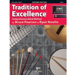 TRADITION OF EXCELLENCE BK 1, PERCUSSION