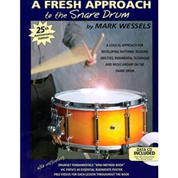 A FRESH APPROACH TO THE SNARE DRUM WITH CD , CD ROM , DVD , &