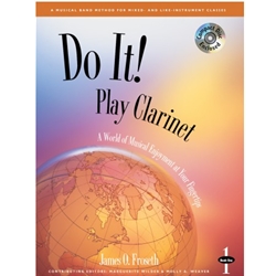 Do It! Play Clarinet (Bass Clarinet) - Book 1 with MP3s