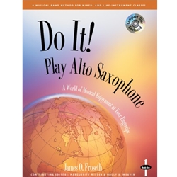 Do It! Play Alto (Baritone) Saxophone - Book 1 with MP3s