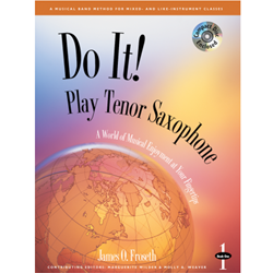 Do It! Play Tenor Sax - Book 1 with CD or MP3s
