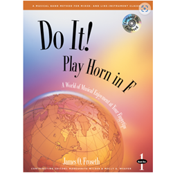 Do It! Play Horn in F - Book 1 with CD or MP3s