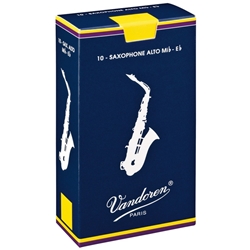 SR2125 Vandoren Traditional Alto Sax Reeds 2.5 box (10)