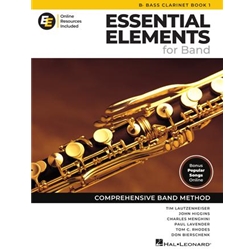 Essential Elements For Band book 1 - Bb Bass Clarinet (Redesigned)