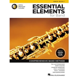 Essential Elements For Band Book 1 - Oboe (Redsigned)