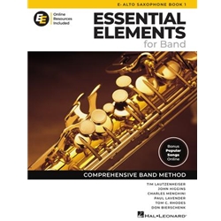 Essential Elements for Band Book 1 - Eb Alto Saxophone (Redesigned)