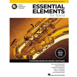 Essential Elements for Band Book 1 - Bb Tenor Saxophone (Redesigned)