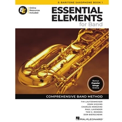 Essential Elements for Band Book 1 - Baritone Saxophone (Redesigned)