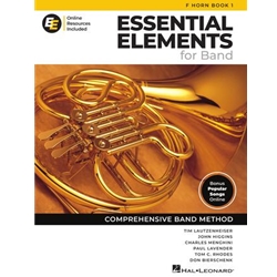 Essential Elements For Band Book 1 - French Horn (Redesigned)