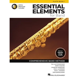 Essential Elements For Band Book 1 - Flute (Redsigned)