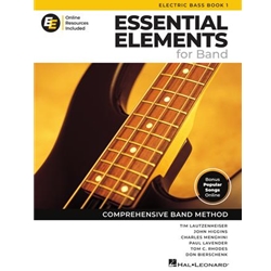 Essential Elements for Band Book 1 - Electric Bass (Redesigned)