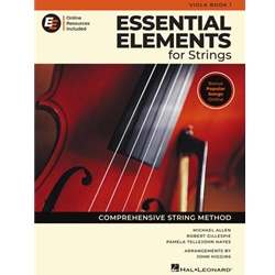 Essential Elements For Strings, Book 1 - Viola (Redesigned)