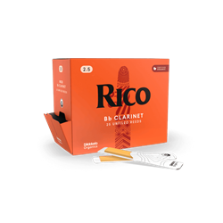 Rico  RCA0125-B25 Rico, Bb Clarinet  #2.5, box (25)