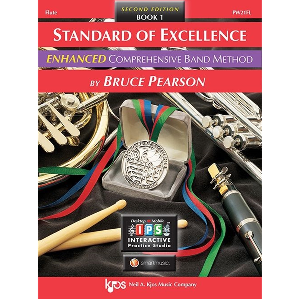 Gerrys Music Shop - STANDARD OF EXCELLENCE ENHANCED BK 1, FLUTE