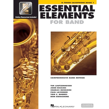 Essential Elements for Band - Bb Tenor Saxophone Book 1 with EEi