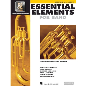 Essential Elements for Band - Baritone B.C. Book 1 with EEi