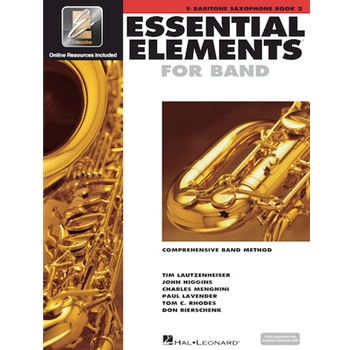 Essential Elements for Band - Book 2 with EEi - Eb Baritone Saxophone