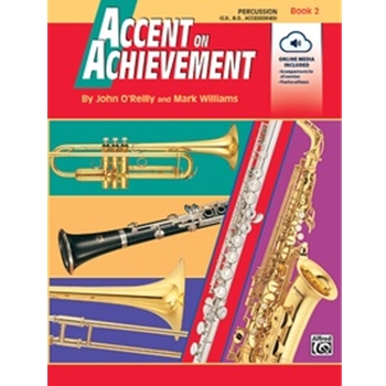 Accent on Achievement, Book 2 [Percussion Snare Drum, Bass Drum & Accessories]