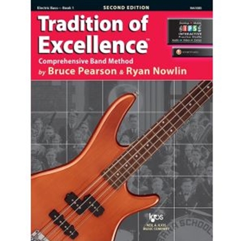 TRADITION OF EXCELLENCE BK 1, ELECTRIC BASS