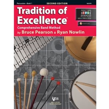TRADITION OF EXCELLENCE BK 1, PERCUSSION