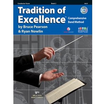 TRADITION OF EXCELLENCE BK 2, CONDUCTOR'S EDITION