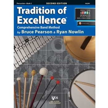 TRADITION OF EXCELLENCE BK 2, PERCUSSION