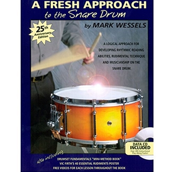 A FRESH APPROACH TO THE SNARE DRUM WITH CD , CD ROM , DVD , &