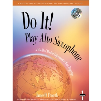 Do It! Play Alto (Baritone) Saxophone - Book 1 with MP3s