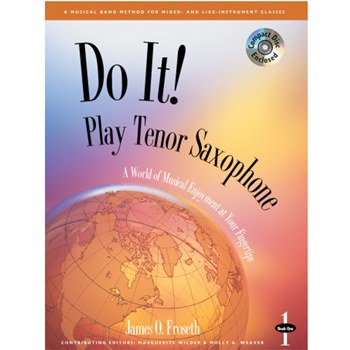 Do It! Play Tenor Sax - Book 1 with CD or MP3s