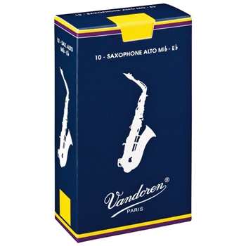 SR212 Vandoren Traditional Alto Sax Reeds 2 box (10)