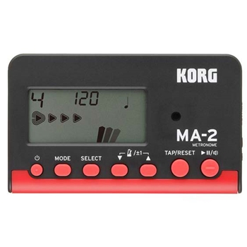 MA-2-BKRD KORG MA-2 Metronome, Black/Red