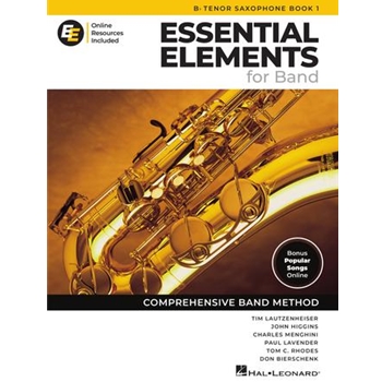 Essential Elements for Band Book 1 - Bb Tenor Saxophone (Redesigned)