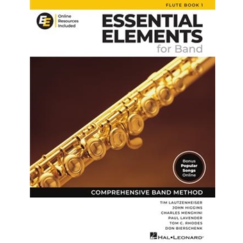 Essential Elements For Band Book 1 - Flute (Redsigned)