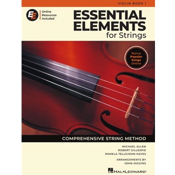 Essential Elements For Strings, Book 1 - Violin  (Redesigned)