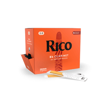 Rico  RCA0120-B25 Rico, Bb Clarinet  #2, box (25)